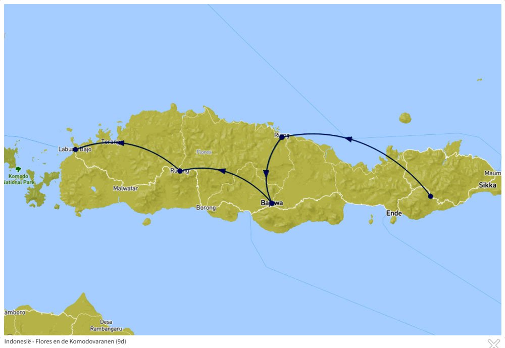 http://Flore%20Komodo%20Rondreize%20Map