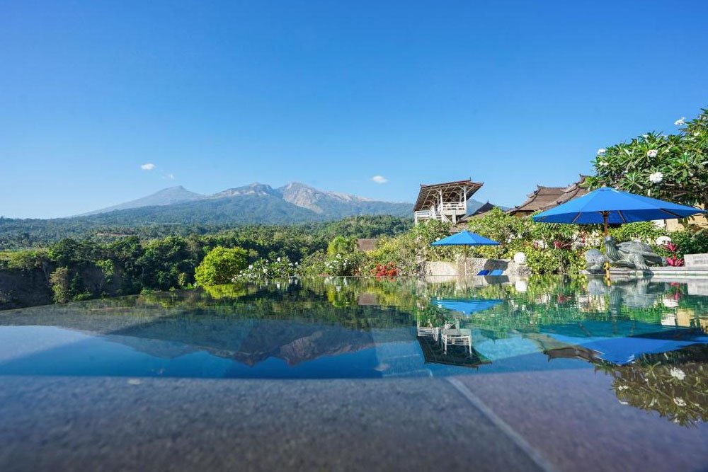 Lombok Accommodatie Rinjani Lodge Pool